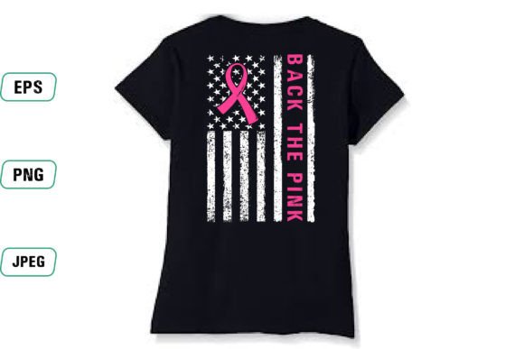 Back the Pink: A Vintage Tee Design for a Cause