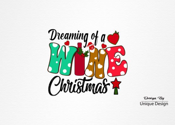 Dreaming of a Wine Christmas: The Retro Sublimation Vibe