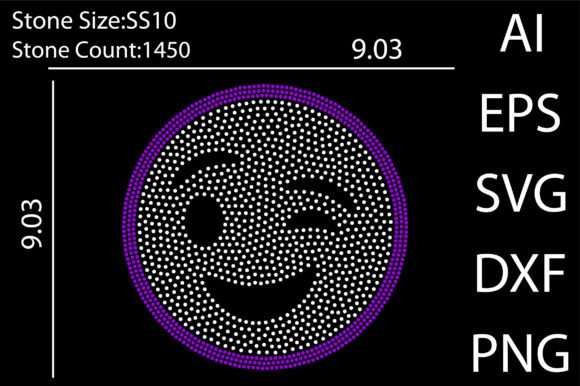 Emoji Rhinestone Templates Design: Sparkle Your Brand Instantly