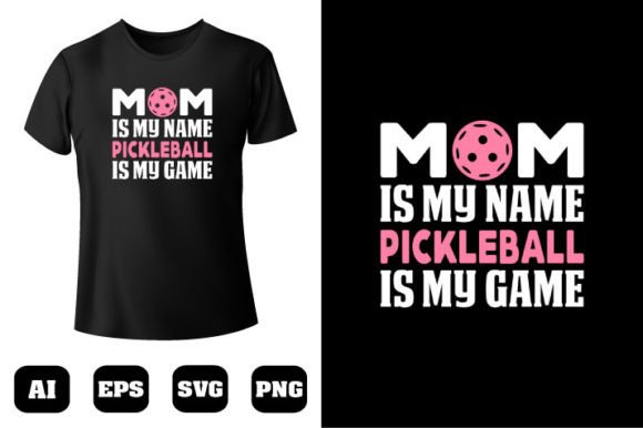 Pickleball T-shirt Design 87: Your Next Favorite Ready-to-Print Asset