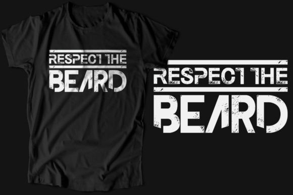 Respect The Beard: A Vintage Design for Modern Creators