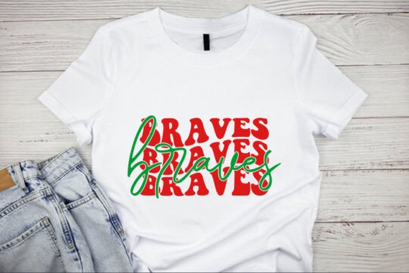 Retro Svg Design, Braves: A Versatile Asset for Your Creative Projects
