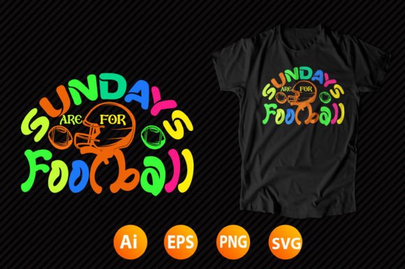 Score Big with American Football T-Shirt Design 10
